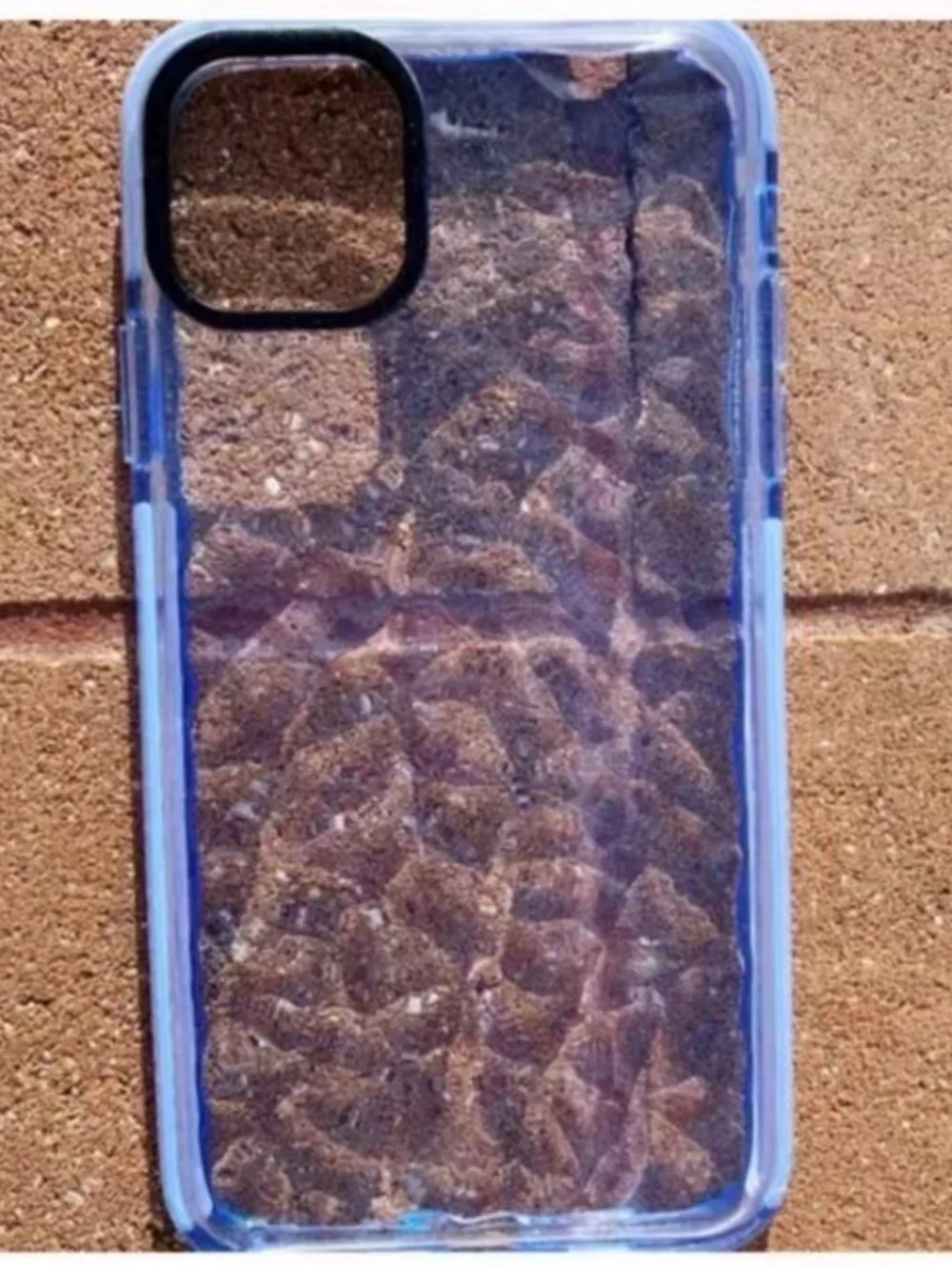 Soft Silicone blue iPhone 11pro/11promax/XSMAX CASE